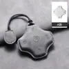 Estojo de Chaveiro Dongfeng Yipai 007 Novo 2024 e008 Estojo de Chave de Carro Borda Prateada Concha de PVC Totalmente Envolto Anti-queda Masculino
