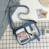 Bolso Cruzado Pequeño de Hombro Único Estilo Japonés para Mujer, Diseño de Nicho, Nuevo Versátil 2026 Lona Estudiante Bolso Pequeño de Hombro