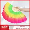 Abanico Danza del Abanico Accesorios de Performance para Danza del Abanico Niños Yangko Baile Cuadrado Doble Cara Un Par de Manos Izquierda y Derecha Leften