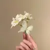 Dez Milhas de Tranquilidade~ Grampo de Cabelo Flor Borboleta Gentil e Feérico para Mulheres, Acessório de Cabelo Doce com Atmosfera de Primavera, Estilo Floresta, Vibrante e Delicado