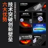 Luz LED de expresión dinámica de ojo de mal de ojo solar para coche, luz de advertencia con ventosa para uso en vehículo, superventas transfronterizo