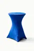 Funda Elástica para Mesa de Cóctel Falda de Mesa para Banquetes Bodas Hoteles Cubierta para Mesa Redonda de Exhibición Cubierta de Patas Altas Mantel Antideslizante Estilo Nórdico