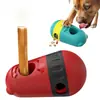 Juguetes de Rompecabezas para Perros Dispensador de Premios para Perros con Soporte para Bully Sticks Dispositivo de Sujeción Segura Juguete Interactivo para Mantenerlos Ocupados Alimentador Lento para Cachorros, Sujeta de Forma Segura los Bully Sticks para Ayudar a Prevenir la Asfixia