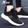 Zapatos de Hombre Xtep 2026 Zapatillas para Correr Zapatos Casuales para Hombre Genuinos Primavera y Otoño Negro Transpirables Zapatos Deportivos Tecnología de Hidrógeno