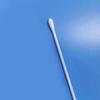 Cotonete de Amostragem Descartável 15cm de Comprimento Cotonete de Algodão Absorvente Médico Cotonete de Garganta Cotonete Nasal Haste de PP Cotonete Embalado Individualmente