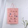 Bolsa Colgante de Fieltro Transfronteriza para Joyería, Accesorios para el Cabello, Bolsa de Almacenamiento, Estante Organizador de Pasadores y Gomas para el Cabello Montado en la Pared