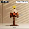 Estilo Navideño Madera Maciza Plegable Decoración de Madera Esterilla Aislante Posavasos Antiescaldado Hogar de Alta Gama Diseño Resistente a Altas Temperaturas Adornos