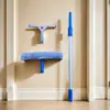 Limpieza del Hogar Rascador de Vidrio Aplicador de Agua Mango Telescópico Limpiador de Agua sin Rayas para Limpiar Cristales Espejos