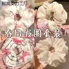 Diadema Rosa de Oso Dulce y Linda Diseño de Nicho Elegante Estilo Coreano Tocado Accesorios para el Cabello Cola de Caballo Elegante de Moda para Mujeres