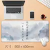 Venda Direta da Fábrica Mouse Pad Grande Estilo Antigo com Texto, Tapete de Mesa Antiderrapante, Mouse Pad de Alta Qualidade com Borda Travada de Precisão