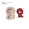 Molde para Hornear Serie Animales de Dibujos Animados Molde de Silicona para Chocolate Flip Sugar León Conejo Molde para Pastel Molde de Goteo