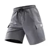Pantalones cortos europeos de talla transfronteriza, pantalones cortos cargo casuales sueltos de verano para hombre, pantalones cortos de marca modernos y de moda