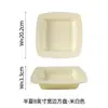 Conjunto de Louça Cerâmica Série Meia Lua Minimalista para Uso Doméstico, Combinação de Tigelas, Pratos e Colheres em Cor Sólida, Tigelas de Arroz, Travessas e Tigelas para Macarrão
