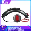 Suministrado Directamente por el Fabricante, Accesorios para Patinete Eléctrico Kugoo de 8 pulgadas, Guardabarros Trasero de Material Plástico con Luz Trasera de Advertencia de Seguridad