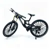 Modelo de Bicicleta, Material de Liga, Cor Preta, Suspensão Dupla