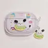 Adecuado para Condiciones de Agua Débil, Colgante de Mariposa y Flor de Dibujos Animados DIY, Clip para Oreja Abierto, Estuche Protector Bluetooth para Auriculares