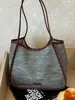 Bolsa Tote de Gran Capacidad Yuezi 2026 Nuevo Diseño de Moda Bolso Tejido con una Textura Sencilla para Viajar al Trabajo Bolso de Hombro