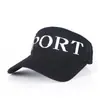 Nuevo sombrero de sol SPORT de ala abierta para verano, transpirable y protector solar, gorra versátil de moda para deportes al aire libre unisex