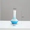 Jarrón de Cerámica Ins Transfronterizo Inserto Pequeño para Flores Jarrón Simple Moderno para Escritorio de Oficina Maceta para Plantas Hidropónicas Flor Seca