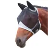 Fornecimento Equestre Atacado de Fábrica: Máscara Facial para Cavalo, Cobertura Facial para Cavalo à Prova de Mosquitos, Anti-Mosquito, Anti-Insetos, Anti-Moscas Máscara Elástica para Cavalo