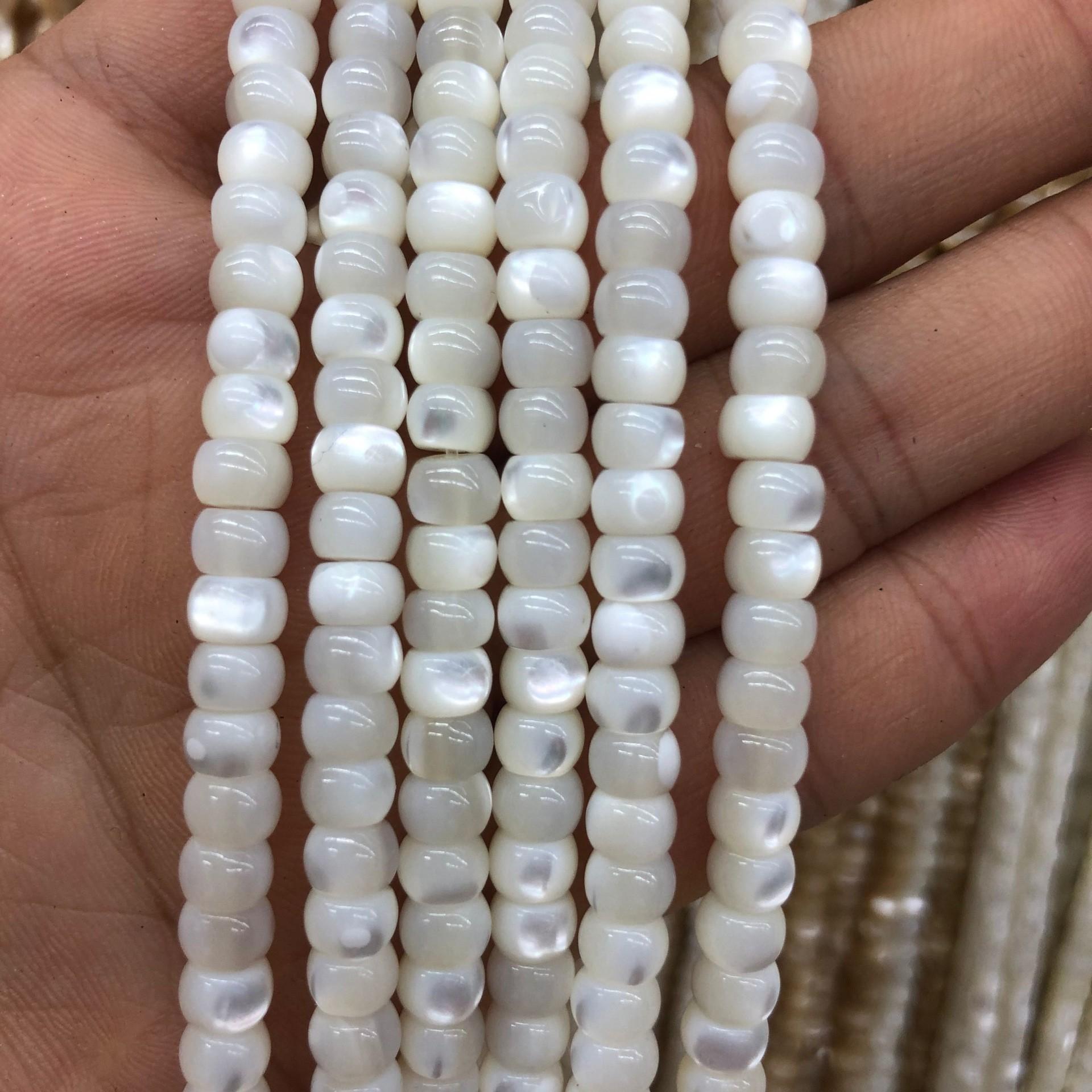 马蹄螺算珠-白色3