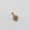 Broche de Nudo Chino de Aleación para Pulsera o Collar de Estilo Antiguo Étnico DIY Color Oro y Plata Accesorios de Nudo Chino