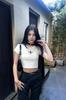 Hot Girls Pure Desire Camiseta de manga curta feminina curta branca sexy American Street Design de alta qualidade Pullover Slim-fit Top
