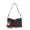 Bolsa Tote de Gran Capacidad 2025 Nuevo Otoño Retro Gamuza Bolso de Axila Bolso de Hombro Cruzado para Viajes Bolso de Mujer