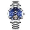Reloj mecánico automático para hombre de marca suiza, reloj multifuncional de lujo para hombre, explosiones de comercio exterior en vivo, una generación de cabello
