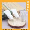 Tubo Blanco 5ML Set de Viaje Botella Tubo Exprimible Botella de Loción Crema de Manos 5g Tubo Dispensador de Champú