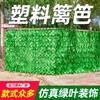 Valla de simulación, pared de plantas verdes, valla de plástico, techo exterior, balcón, embellecimiento, refugio, decoración, ratán transfronterizo