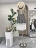 2026 Verano Europeo y Americano Transfronterizo Nuevo Moda Femenina Top Cuadros Fruncido Patchwork Camisola Sexy Chaleco Caliente Sin Tirantes