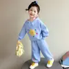 Conjunto de Sudadera con Estrella de Moda de Primavera para Niñas Estilo Primavera Bebé Niña Nuevo Elegante Casual Conjunto de Dos Piezas Conjunto Deportivo de Dos Piezas