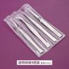 Pinzas de Sello de Silicona de Acero Inoxidable Pinza Antideslizante Clip Auxiliar para Pestañas Postizas Clip para Sello de Monedas Herramienta Especial