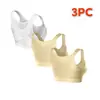 Sujetador Deportivo Temu Tallas Grandes Transfronterizo, Push-Up, Sin Aros, Sin Relleno, Sujetador Tipo Chaleco Deportivo, Sujetador Corrector