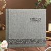 Álbum de Fotos de Tecido Guangmei Fabric Álbum Comemorativo Estilo Chinês Álbum de Armazenamento de Cartões Postais A6 Álbum de Fotos de 6 polegadas Caderno