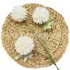 Flores Artificiales para Boda y Decoración del Hogar: Crisantemo de 3 Cabezas, Crisantemo Ping Pong de 5 Cabezas, Bola de Cardo de 9 Cabezas