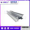 Jinnan 140 Ancho Cadena Flexible Perfil de Aluminio Transportador Viga Transportadora Banda Transportadora Rueda Dentada Riel Curvo Cabezal de Accionamiento y Cola Resistencia al Desgaste