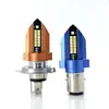 Faro LED para Motocicleta, Estilo Espada, Doble Color Amarillo + Blanco, para Triciclos Eléctricos y Coches