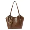 Bolso de hombro, bolso de mano y bolso de axila para mujer de alta gama, minimalista y elegante, para el otoño de 2026, de gran capacidad, para ir al trabajo