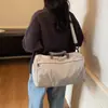 Estilo Preguiçoso de Nicho Coreano 2026 Nova Bolsa de Viagem Leve Grande Conjunto com Bolsa de Rodinhas Bolsa de Bagagem com Separação de Úmido e Seco