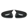 Adecuado para 17-23 Volkswagen Tiguan L Cubierta de Espejo Retrovisor Trasero Carcasa de Espejo Retrovisor Espejo con Patrón de Fibra de Carbono