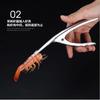 Cuchillo Desvenador de Camarones de Acero Inoxidable, Herramienta de Cocina para Quitar las Venas de los Camarones, Quitacáscaras de Camarones, Abridor de Espalda de Camarones, Grado Alimenticio