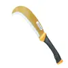 Cuchillo de Leñador para Cortar Leña, Derribar Árboles, Podar Ramas, Hoz Agrícola, Cuchillo Grande de Jungla para el Hogar con Mango Largo Recubierto de Goma