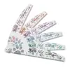 Tiras para Frotar Manicura Personalizadas Lima de Viruta Fina Lima de Uñas Regla Impresa Papel de Lija para Manicura Tira Pulidora Frotar Manicura Al por Mayor
