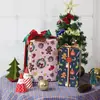 Papel de cobre superficie brillante papel de regalo papel de regalo sombrero de Navidad lindo linterna guirnalda papel de regalo