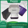 Projeto de caixa de papel fornecimento profissional impressão colorida kraft caixa de papel clamshell caixa de papel ondulado caixa de avião ondulado