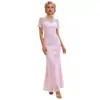 Vestido de Noite Retro Anos 1920 Lantejoulas Amazon Cross-Border Vestido Longo Bordado Festa de Baile Europeia e Americana Vestido de Performance