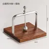 Suporte de Guardanapo Comercial de Madeira Maciça para Mesa de Jantar, Suporte de Guardanapo Quadrado Vertical Criativo para Cafeteria, Hotel, Restaurante