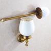 Juego de Cepillo para Inodoro Estilo Europeo Bastidor Antiguo para Cepillo de Inodoro Bastidor Sencillo para Inodoro Taza para Baño Colgante de Ferretería para Baño